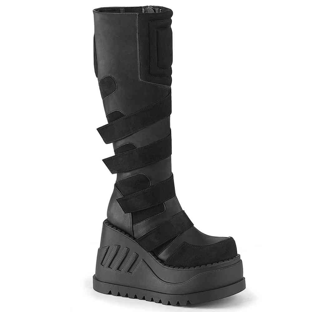 DemoniaCult - STOMP228 Plattformstiefel - Schwarz Product image
